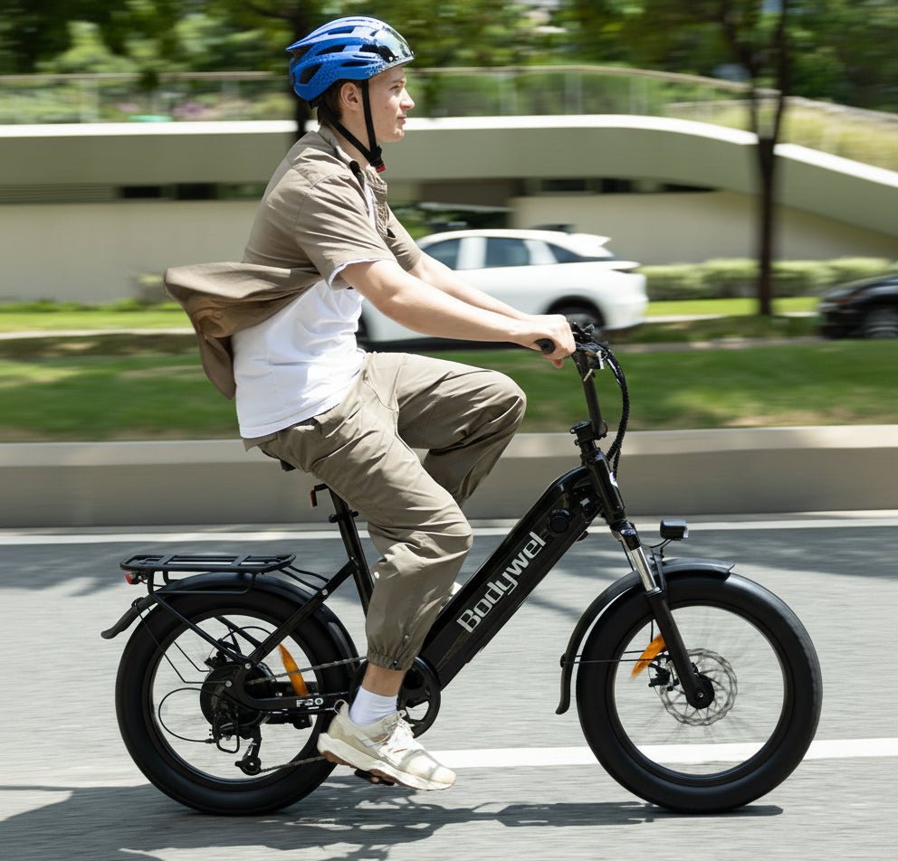 Electric Commuter Bike with Throttle Assist – BodyweI EU