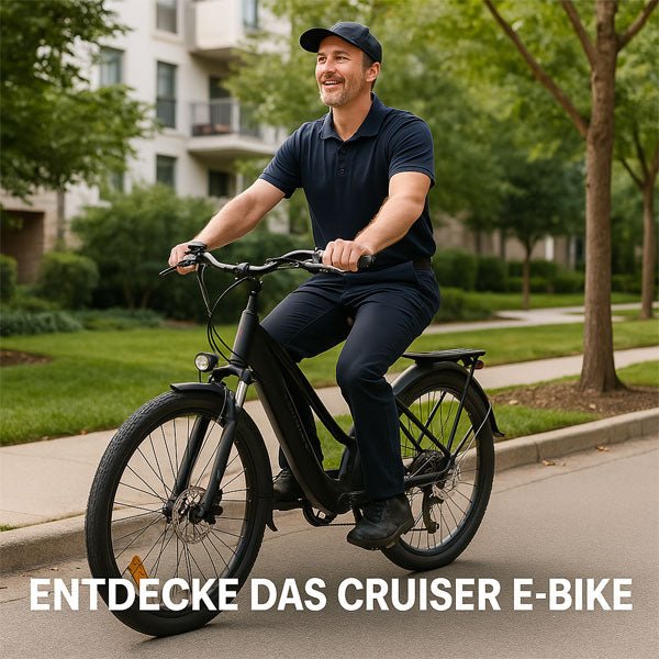 Entdecke das Cruiser E-Bike: Stil & Freiheit auf zwei Rädern! - BodyweI EU