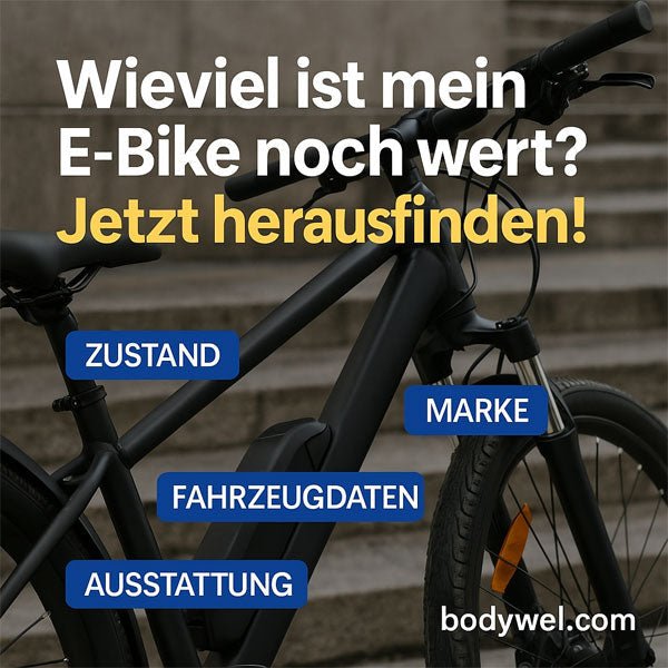 Wieviel ist mein E-Bike noch wert? Jetzt herausfinden! - BodyweI EU