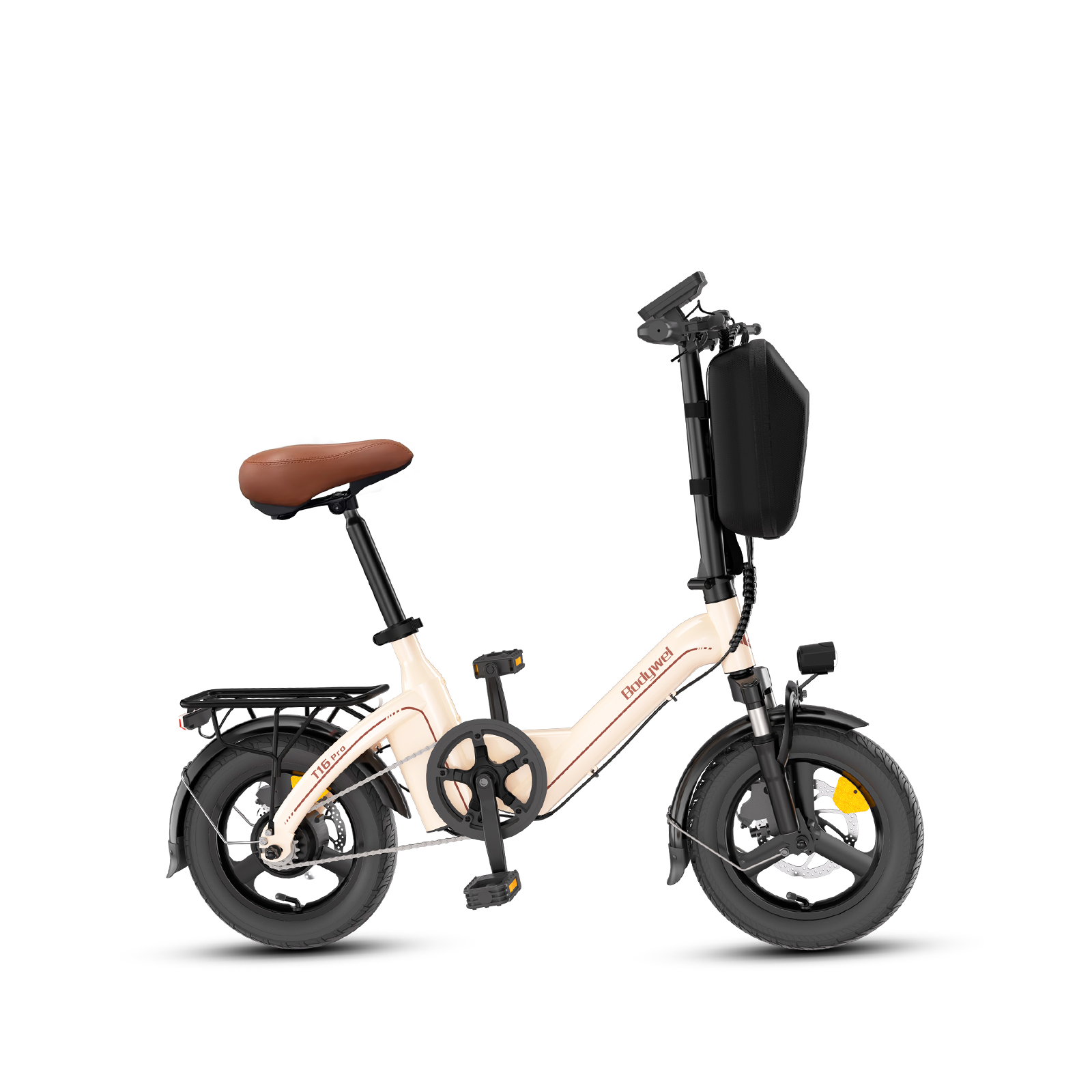 Bicicleta eléctrica plegable compacta Bodywel T16 Pro