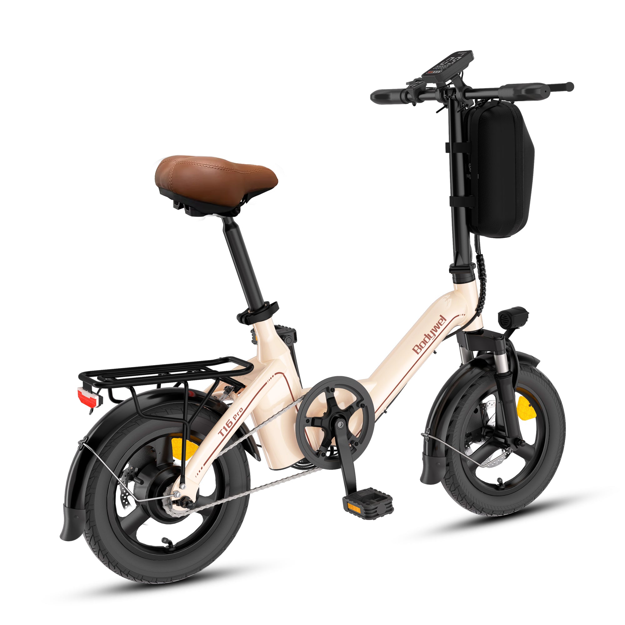 Bicicleta eléctrica plegable compacta Bodywel T16 Pro