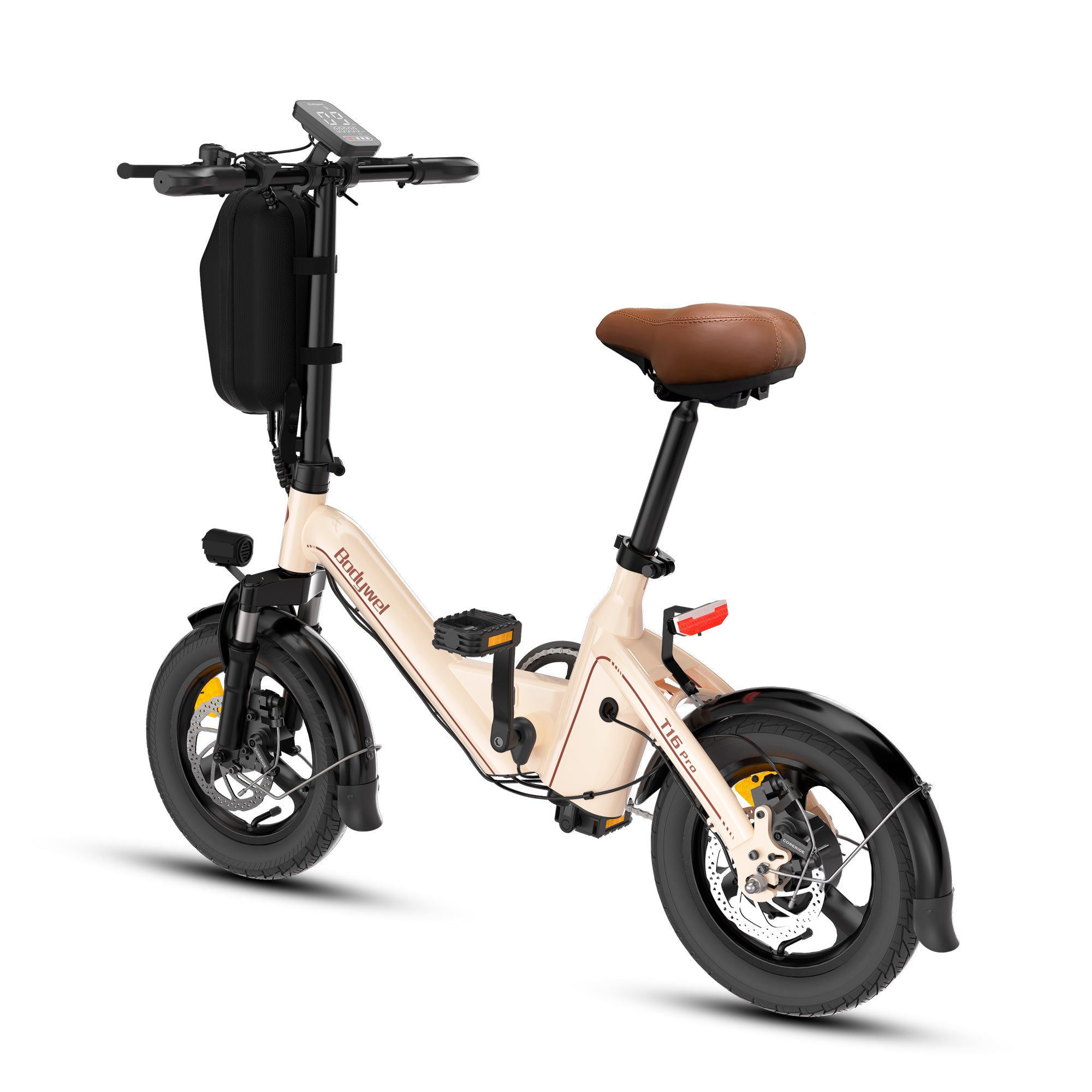 Bicicleta eléctrica plegable compacta Bodywel T16 Pro