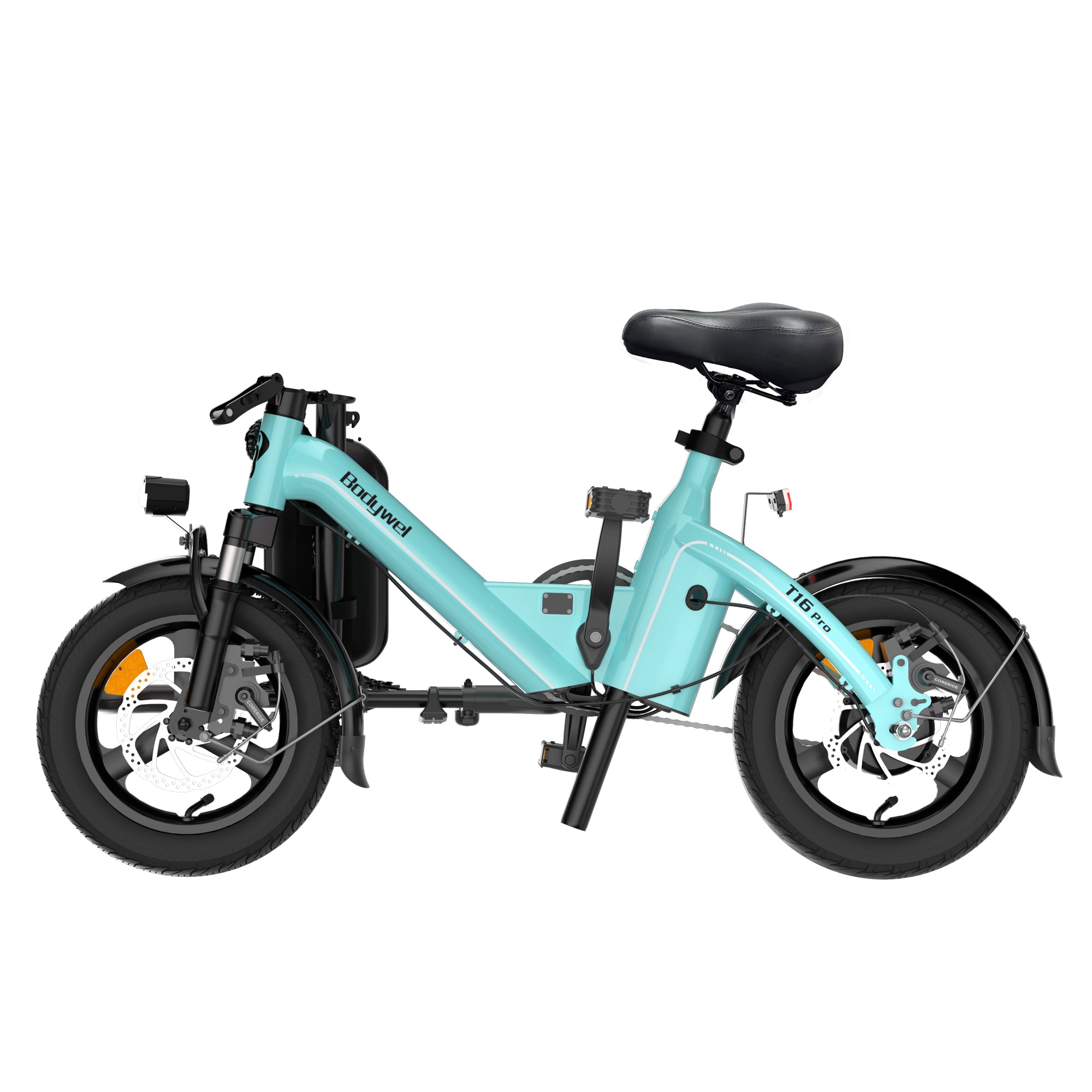 Bicicleta eléctrica plegable compacta Bodywel T16 Pro