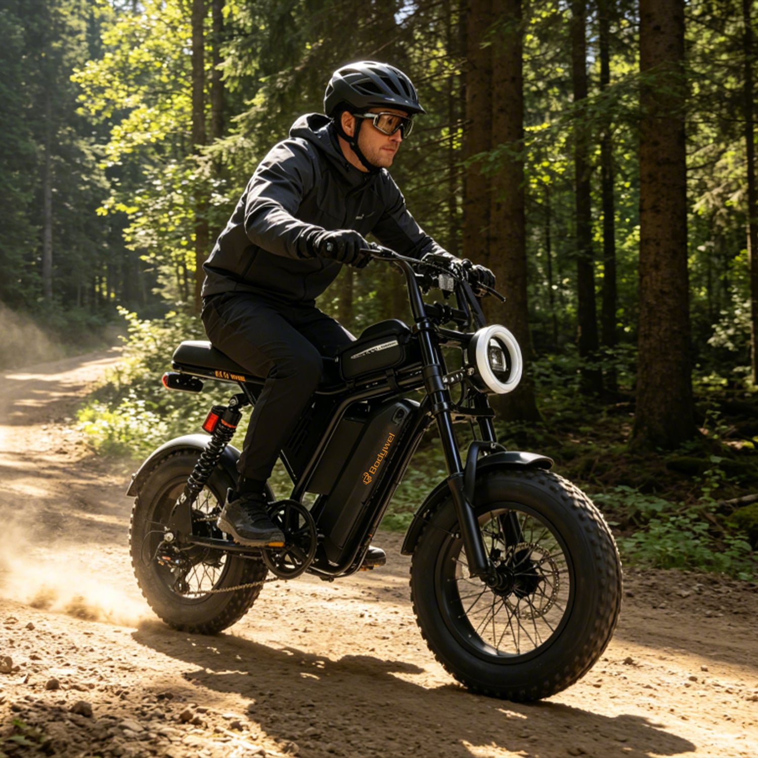 Bodywel M16 Pro Vintage Motorcycle EBike