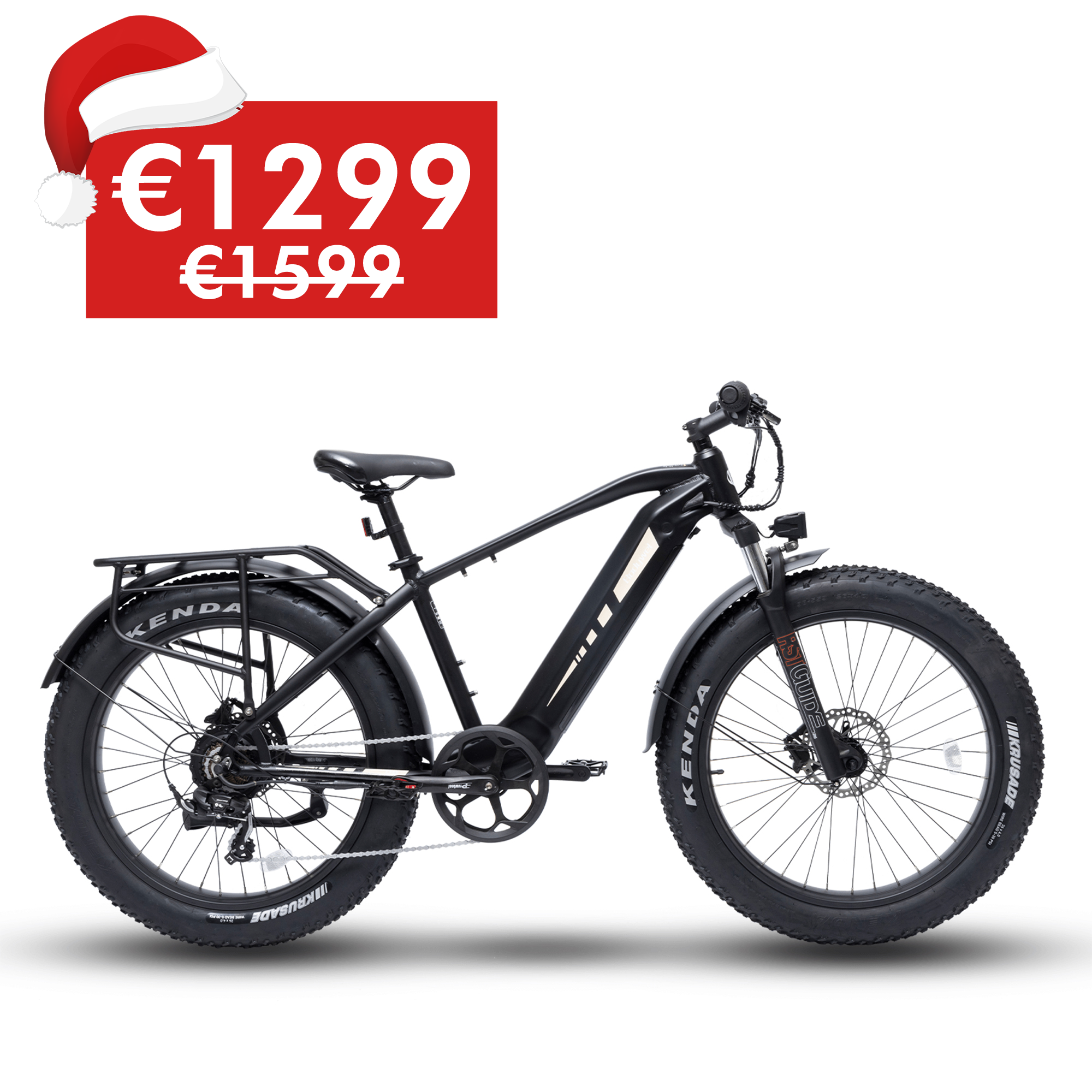 Bodywel D6 Fat Tire Touring E-Bike - Langstreckenmodell 
