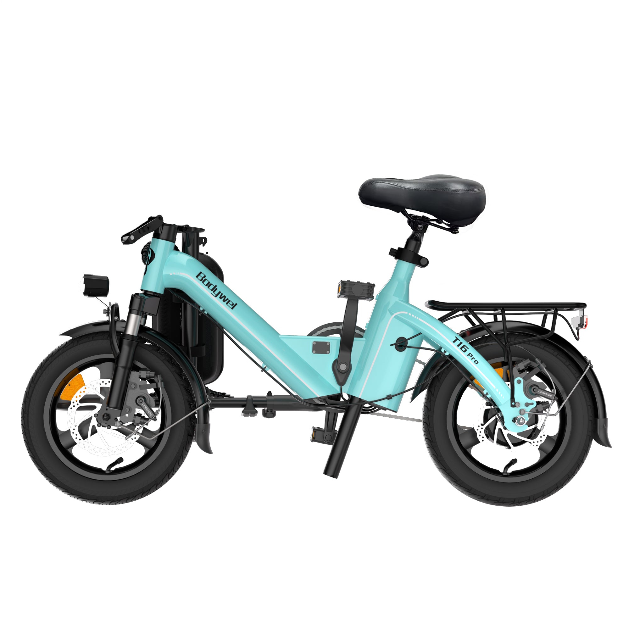 Bicicleta eléctrica plegable compacta Bodywel T16 Pro