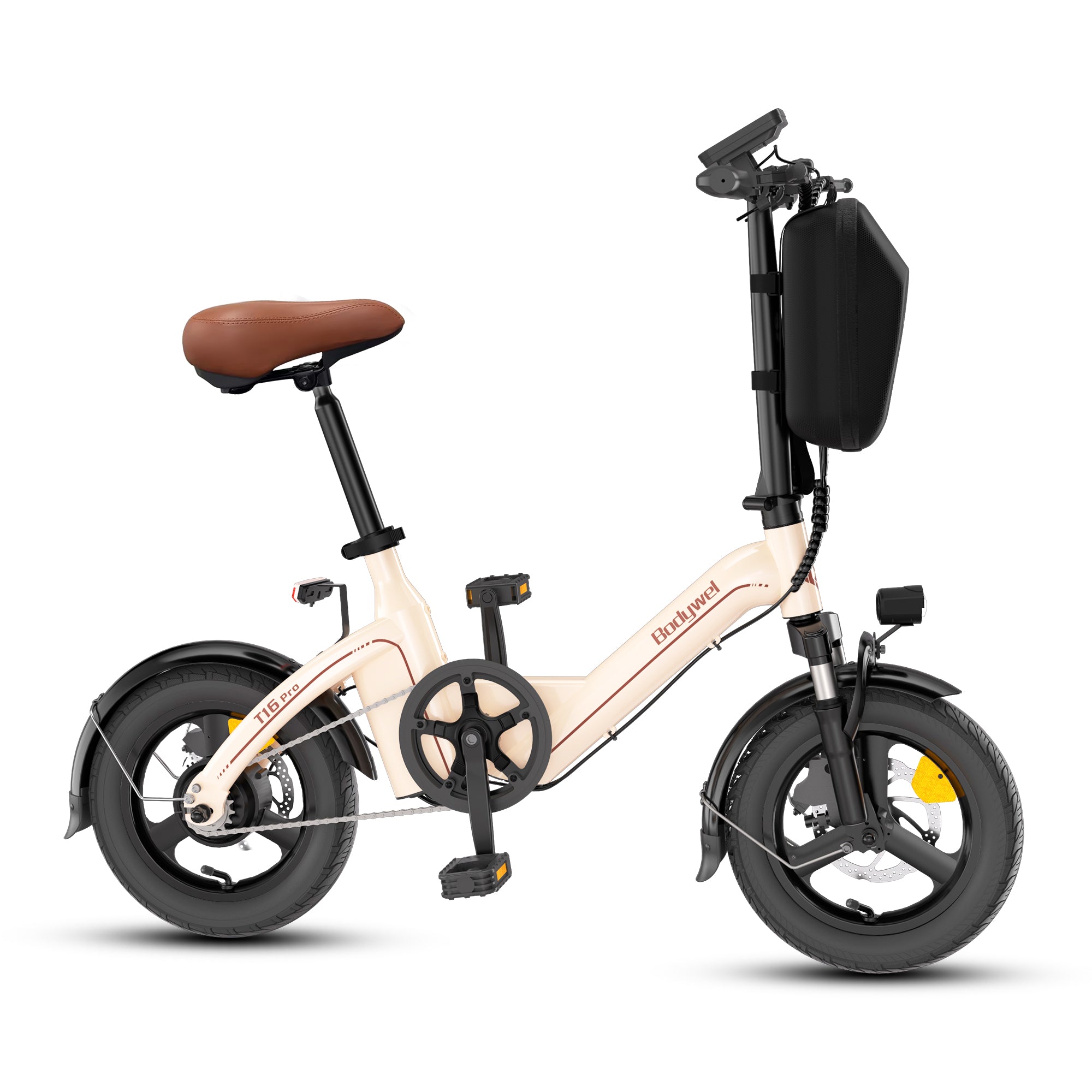 Bicicleta eléctrica plegable compacta Bodywel T16 Pro