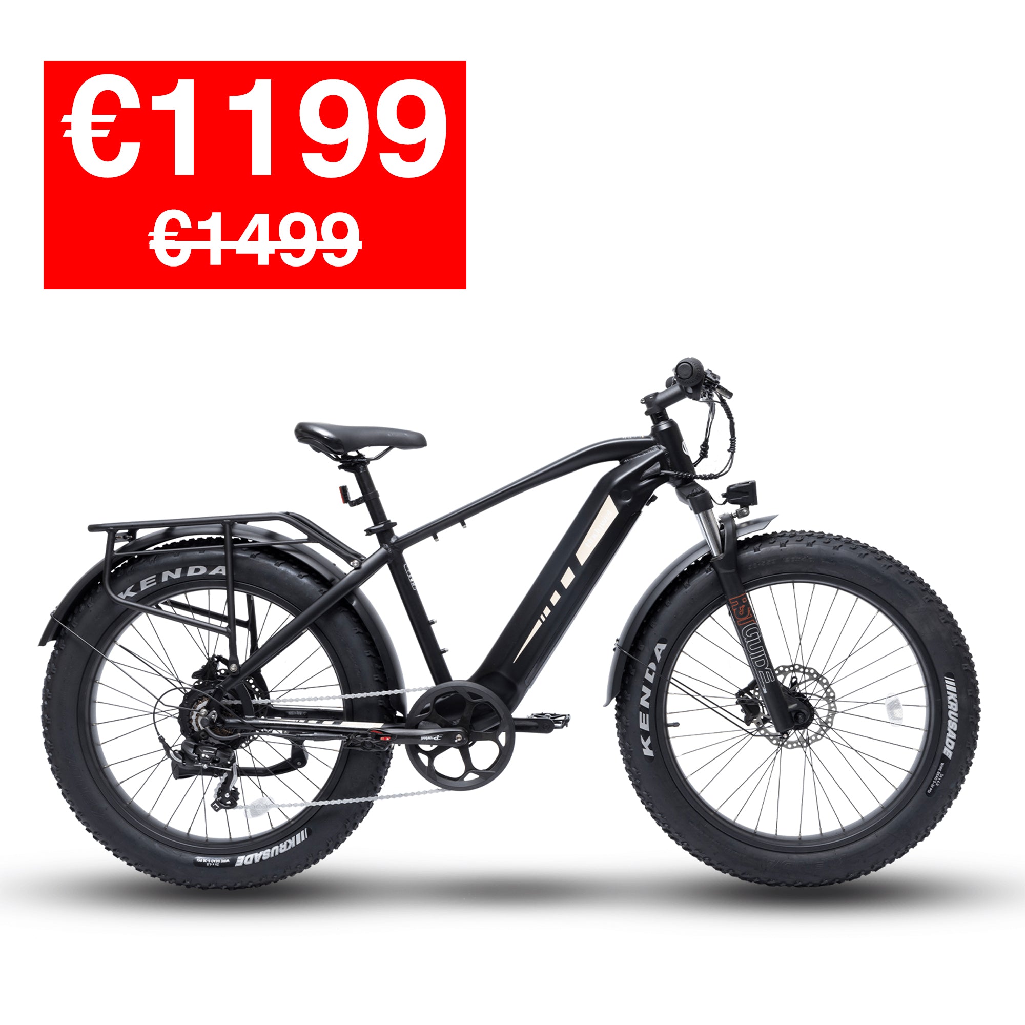 Bodywel D6 Fat Tire Touring Ebike - Long Range - BodyweI EU
