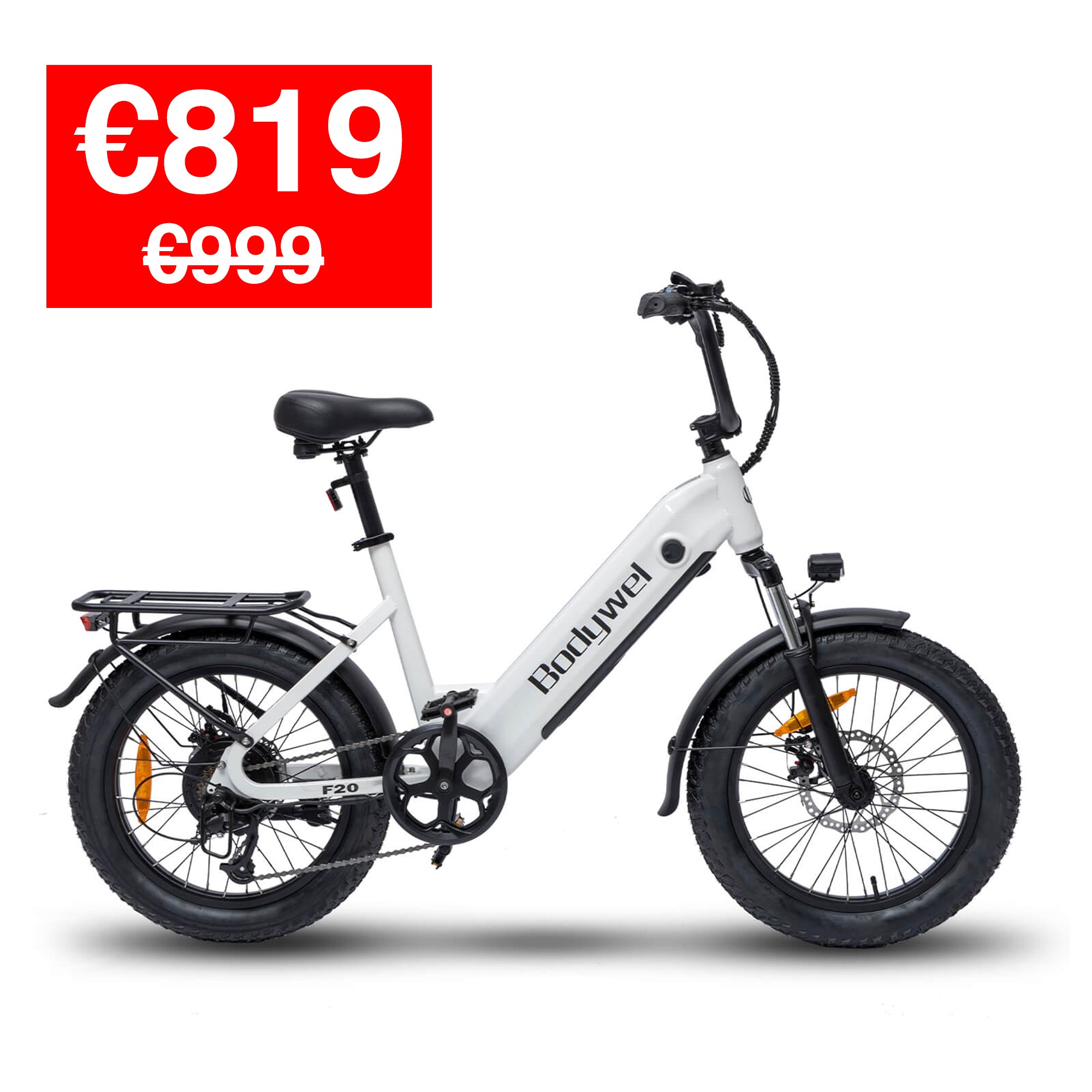 Bodywel F20 Fat Tire Touring Ebike