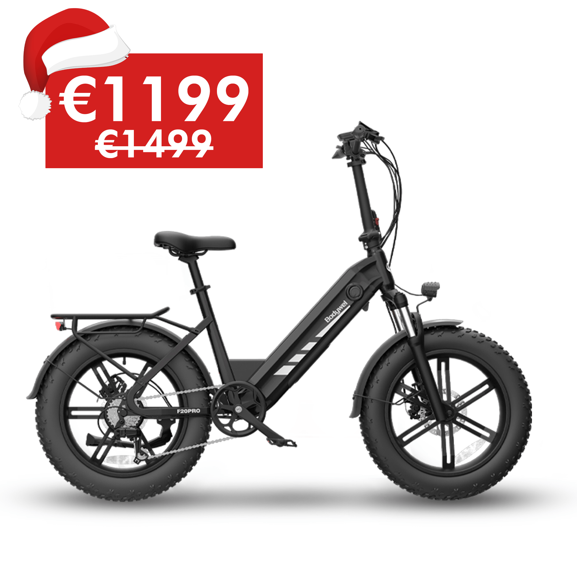 Bodywel F20PRO Fat Tire Touring Ebike - BodyweI EU