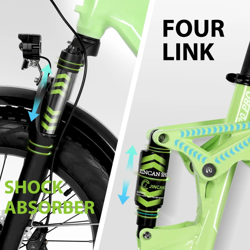 F20pro ebike four link